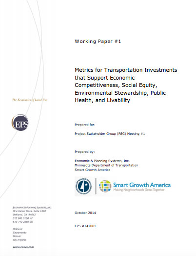 DOT Innovation in Minnesota: 2014 Working Paper 1