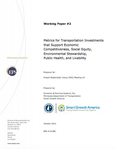 DOT Innovation in Minnesota: 2014 Working Paper 2