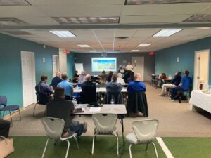 Local teams presented their project sites, challenges, and goals.